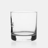 Personalisierter B Name Benutzerdefiniertes Gesche Whiskyglas (Links)
