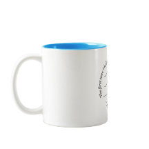 Personalisierter Baby 2026 Blau Name Kaffeebecher 