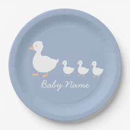 Personalisierter Baby Boy Duckling Paper Teller