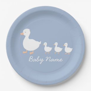 Personalisierter Baby Boy Duckling Paper Teller