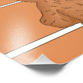 Personalisierter Baby Boy im Baseball Cap Teddy Be Fotodruck (Ecke)