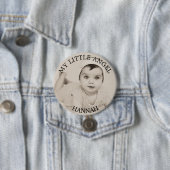 Personalisierter Baby-Foto-Knopf Button (Beispiel)