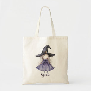 Personalisierter Baby-Hexen-Trick-or-Treat-Beutel Tragetasche