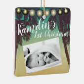 Personalisierter Baby Ornament Beach Sonnenunterga (Rechts)