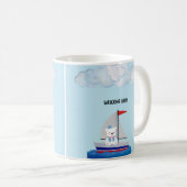 Personalisierter Baby Shower Becher Kaffeetasse (VorderseiteRechts)