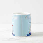Personalisierter Baby Shower Becher Kaffeetasse (Mittel)