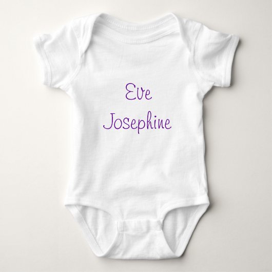Personalisierter Baby-Spielanzug Baby Strampler (Vorderseite)
