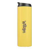 Personalisierter "Back To School" Spaß-Doodle Thermosbecher (Nach rechts gedreht)