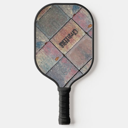 Personalisierter Backstein Pickleball Schläger (Vorderseite)