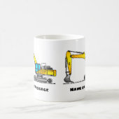 Personalisierter Baggerbecher, Baggerfahrer-Gesche Kaffeetasse (Mittel)