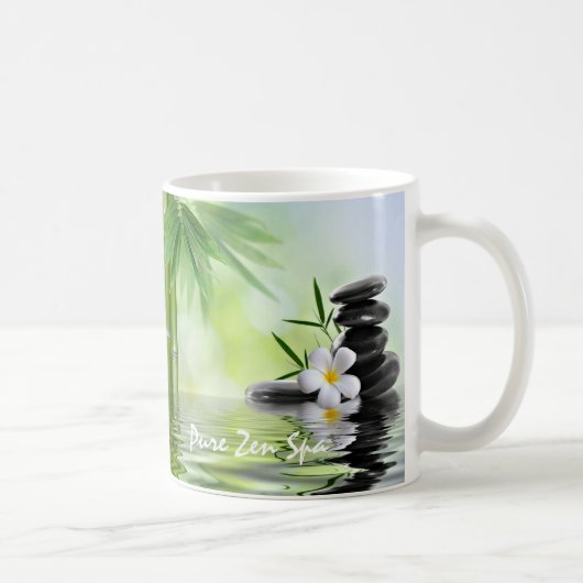 Personalisierter BambusZen entsteint Kaffeetasse (Rechts)