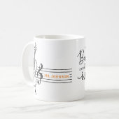 Personalisierter Bandlehrer Inspiration Zitat Kaffeetasse (Vorderseite Links)