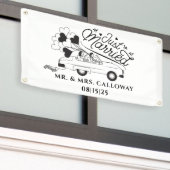 personalisierter Banner für verheiratete Fahrzeuge (Äußeres Gebäude)