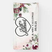 personalisierter Banner für verheiratete Fahrzeuge (Vertikal)