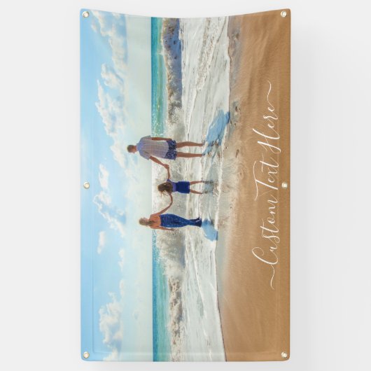 Personalisierter Banner mit benutzerdefinierten Fo (Vertikal)