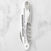 Personalisierter Barbecue-Kellerschraube Kellnermesser (Rückseite)