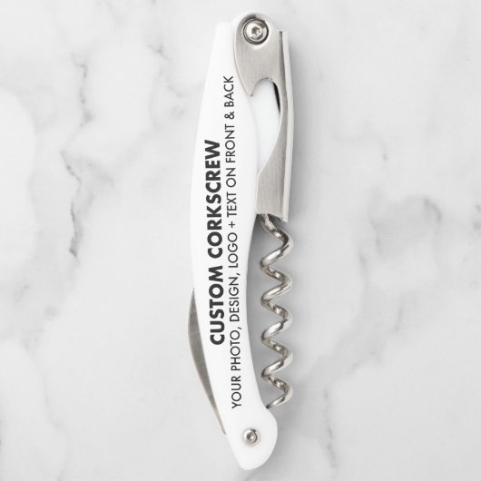 Personalisierter Barbecue-Kellerschraube Kellnermesser (Rückseite)