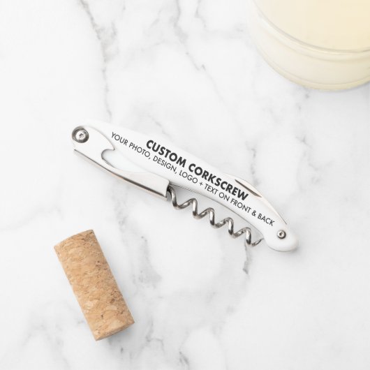 Personalisierter Barbecue-Kellerschraube Kellnermesser (Vorderseite)