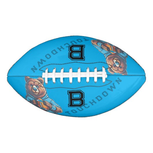 Personalisierter Bärenfußball Football (Vorderseite)