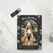 Personalisierter Bärenweihnachtsfest Rücksendeadre