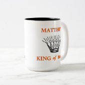 Personalisierter Bark Funny Zweifarbige Tasse (VorderseiteRechts)