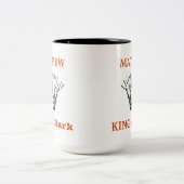 Personalisierter Bark Funny Zweifarbige Tasse (Mittel)