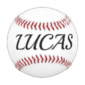 Personalisierter Baseball (Vorderseite)