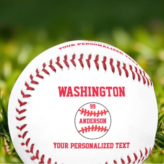 Personalisierter Baseball