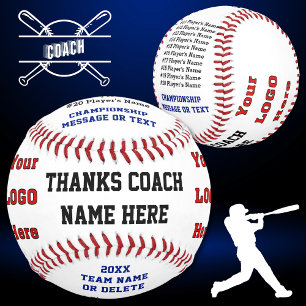 Personalisierter Baseball-Ball für Trainer oder S Baseball