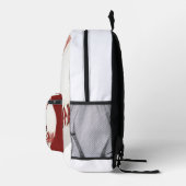 Personalisierter Baseball Bedruckter Rucksack (Rechts)