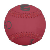 Personalisierter Baseball/Bester Vater je Baseball (Rückseite)