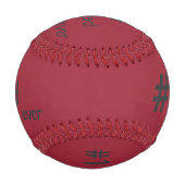 Personalisierter Baseball/Bester Vater je Baseball (Vorderseite)