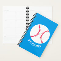 Personalisierter Baseball Blue Kids Sport