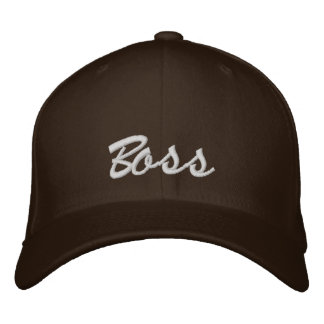 Personalisierter Baseball-Cap-Boss-Hut Bestickte Baseballkappe