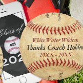 Personalisierter Baseball-Coach Dankeschön-Geschen Baseball