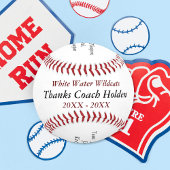 Personalisierter Baseball-Coach Dankeschön-Geschen Baseball