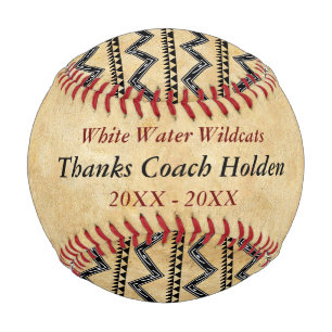 Personalisierter Baseball-Coach Dankeschön-Geschen Baseball