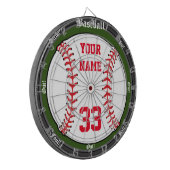 Personalisierter Baseball Dartscheibe (Vorderseite Links)
