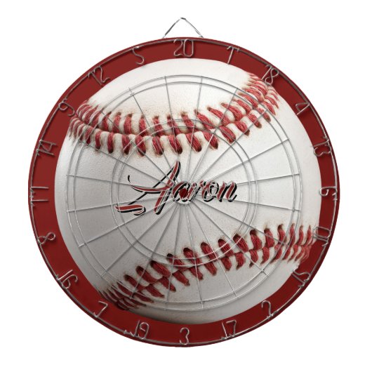 Personalisierter Baseball Dartscheibe (vorne)