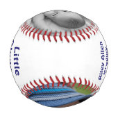 Personalisierter Baseball für Geschenke für Neugeb (Rückseite)