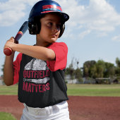 Personalisierter Baseball für Jungen mit untergeor T-Shirt