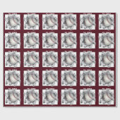 Personalisierter Baseball Geschenkpapier (Flach)