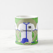 Personalisierter Baseball Kaffeetasse (Mittel)