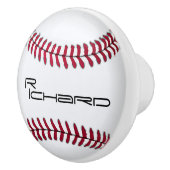 Personalisierter Baseball-Keramik Keramikknauf (Rechts)