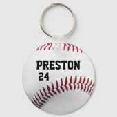 Personalisierter Baseball-Keychain Schlüsselanhänger (Vorderseite)