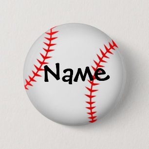 Personalisierter Baseball-Knopf Button