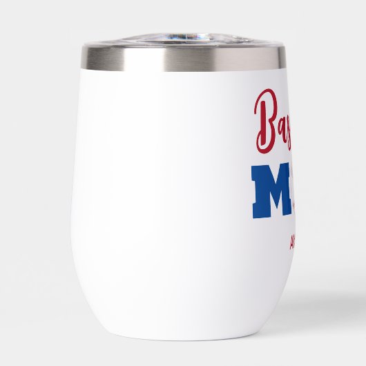 Personalisierter Baseball-Mama (Vorderseite)