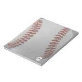 Personalisierter Baseball Notizblock (Rotiert)