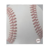 Personalisierter Baseball Notizblock (Vorderseite)