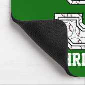 Personalisierter Baseball Nr. 5 Mousepad (Ecke)